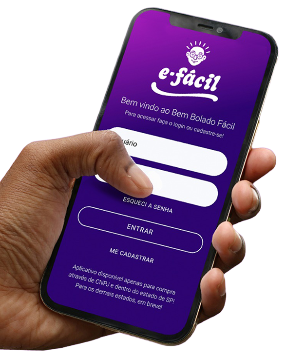 Celular com app